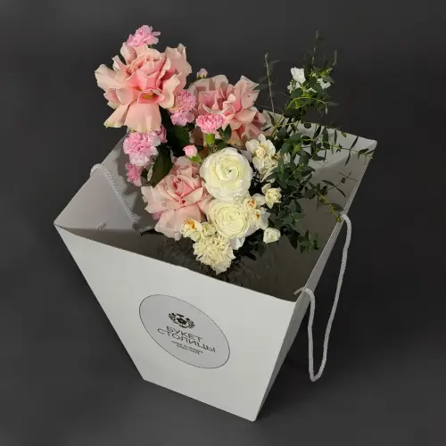 Цветочная подписка M на 4 недели 